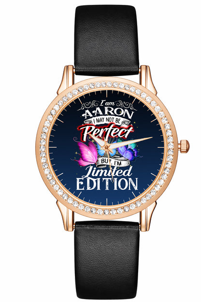 AARON  WTG11 Personalized Watch, Premium Gift for Anniversary