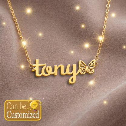 TONY  TTL01 Personalized Name Necklace – Perfect Gift