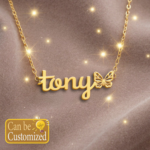 TONY  TTL01 Personalized Name Necklace – Perfect Gift