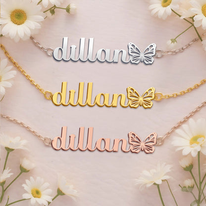 DILLAN  TTX22 Personalized Name Necklace – Perfect Gift