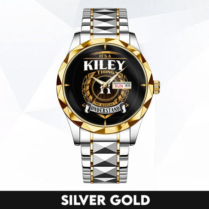 KILEY H79-02 Thing You Wouldn't Understand Watch – Custom Name & Initial Watch