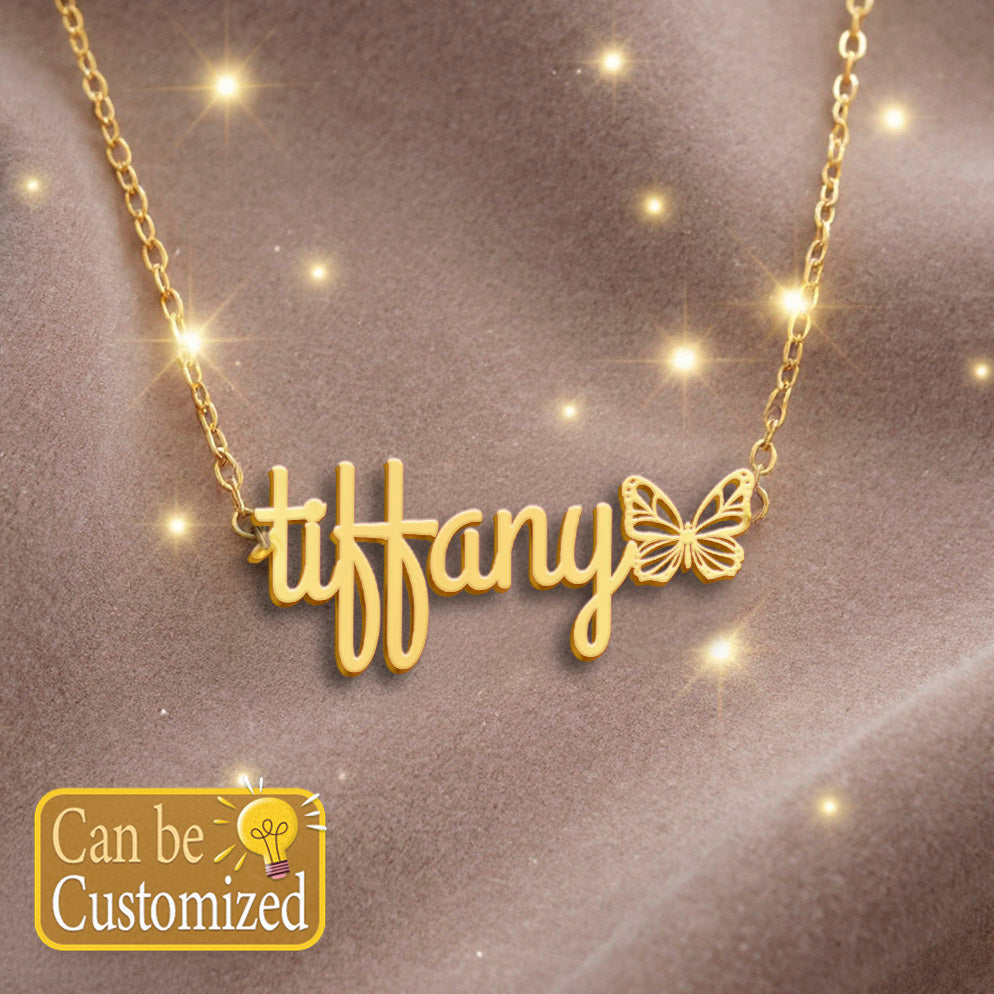 TIFFANY  TTL01 Personalized Name Necklace – Perfect Gift