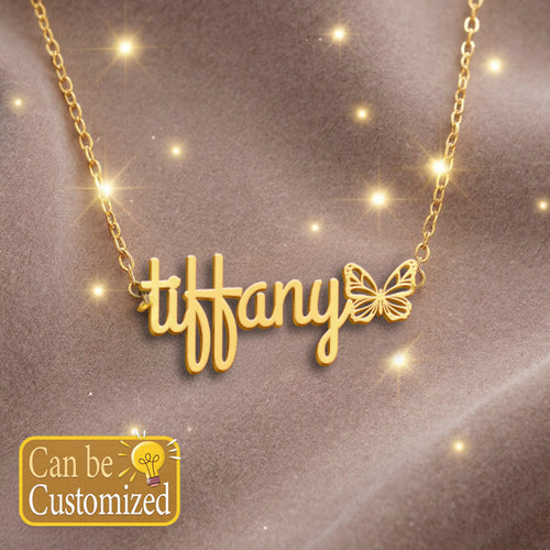 TIFFANY  TTL01 Personalized Name Necklace – Perfect Gift