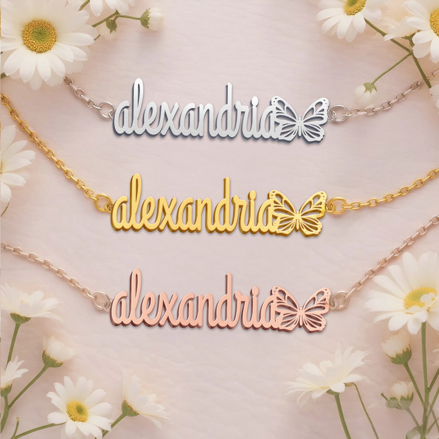 ALEXANDRIA  TTL01 Personalized Name Necklace – Perfect Gift