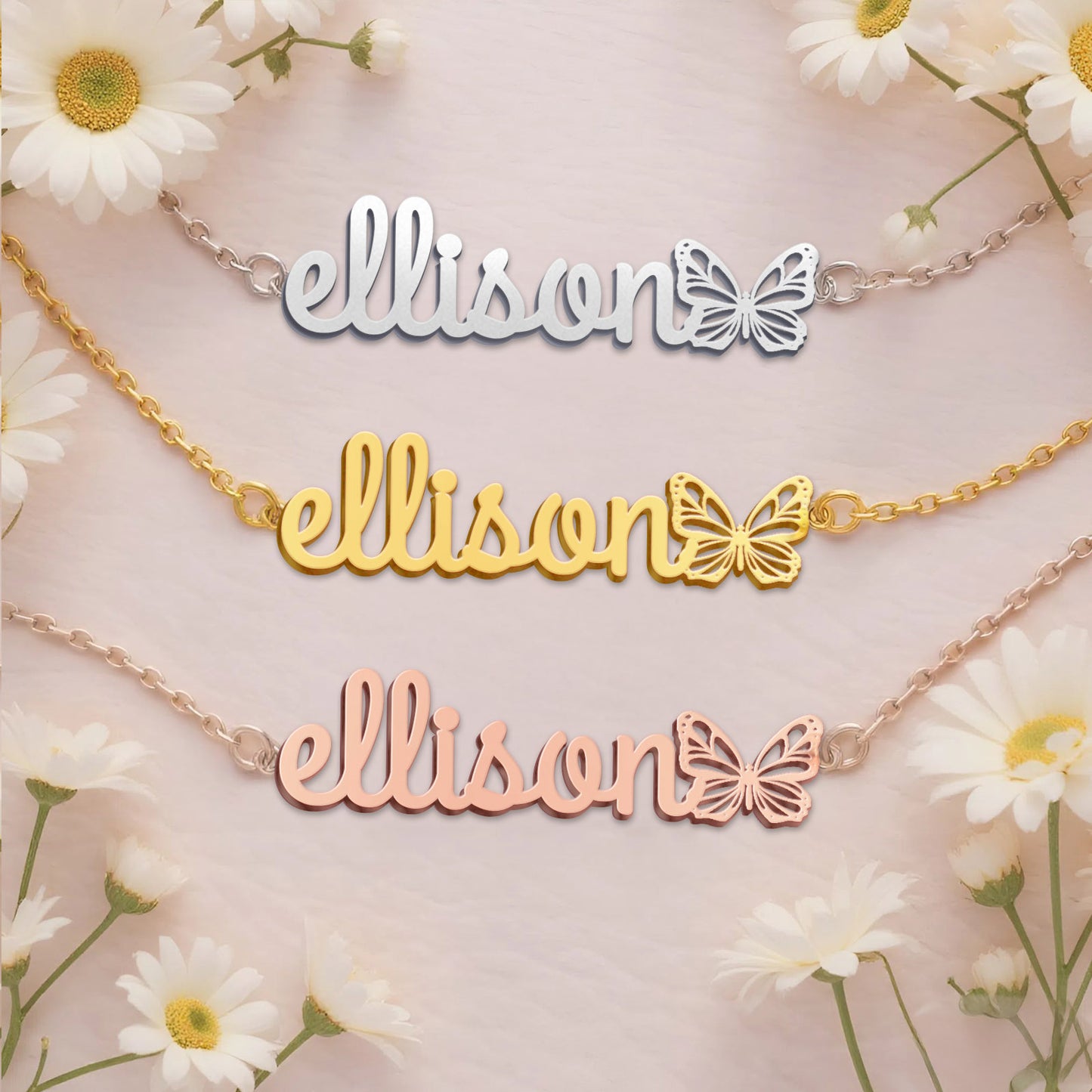 ELLISON  TTL01 Personalized Name Necklace – Perfect Gift