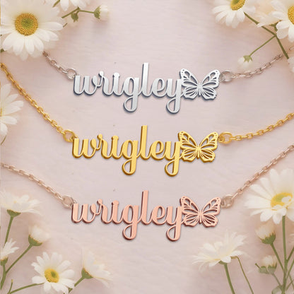 WRIGLEY  TTX22 Personalized Name Necklace – Perfect Gift