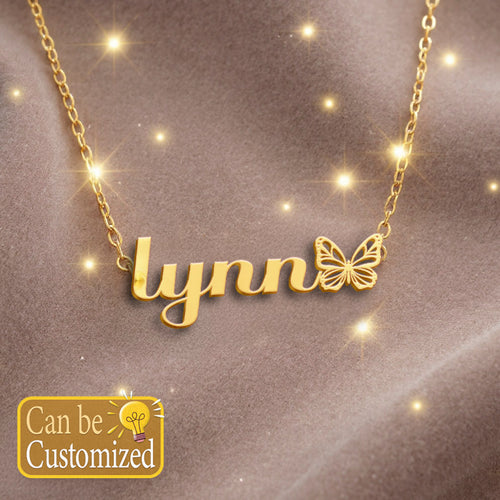 LYNN  TTX22 Personalized Name Necklace – Perfect Gift