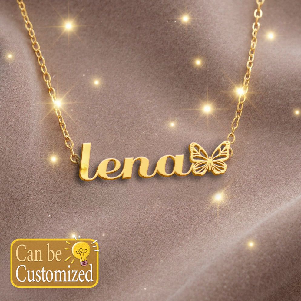 LENA  TTX22 Personalized Name Necklace – Perfect Gift