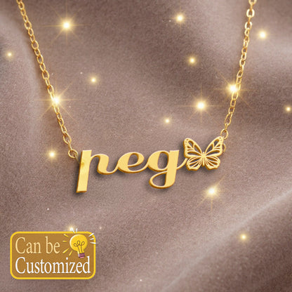PEG  TTX22 Personalized Name Necklace – Perfect Gift