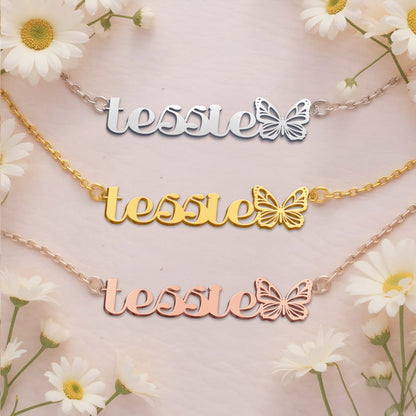 TESSIE  TTX22 Personalized Name Necklace – Perfect Gift