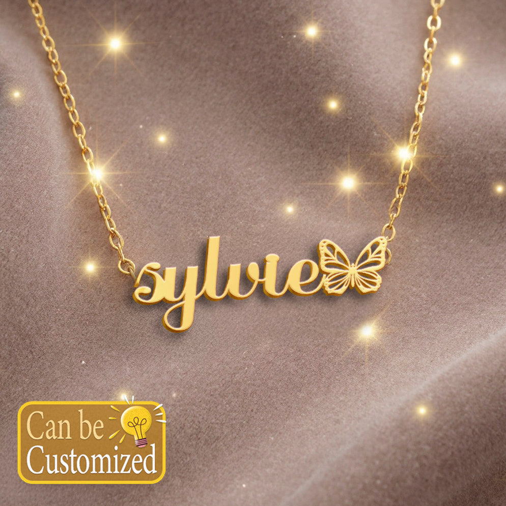 SYLVIE  TTX22 Personalized Name Necklace – Perfect Gift