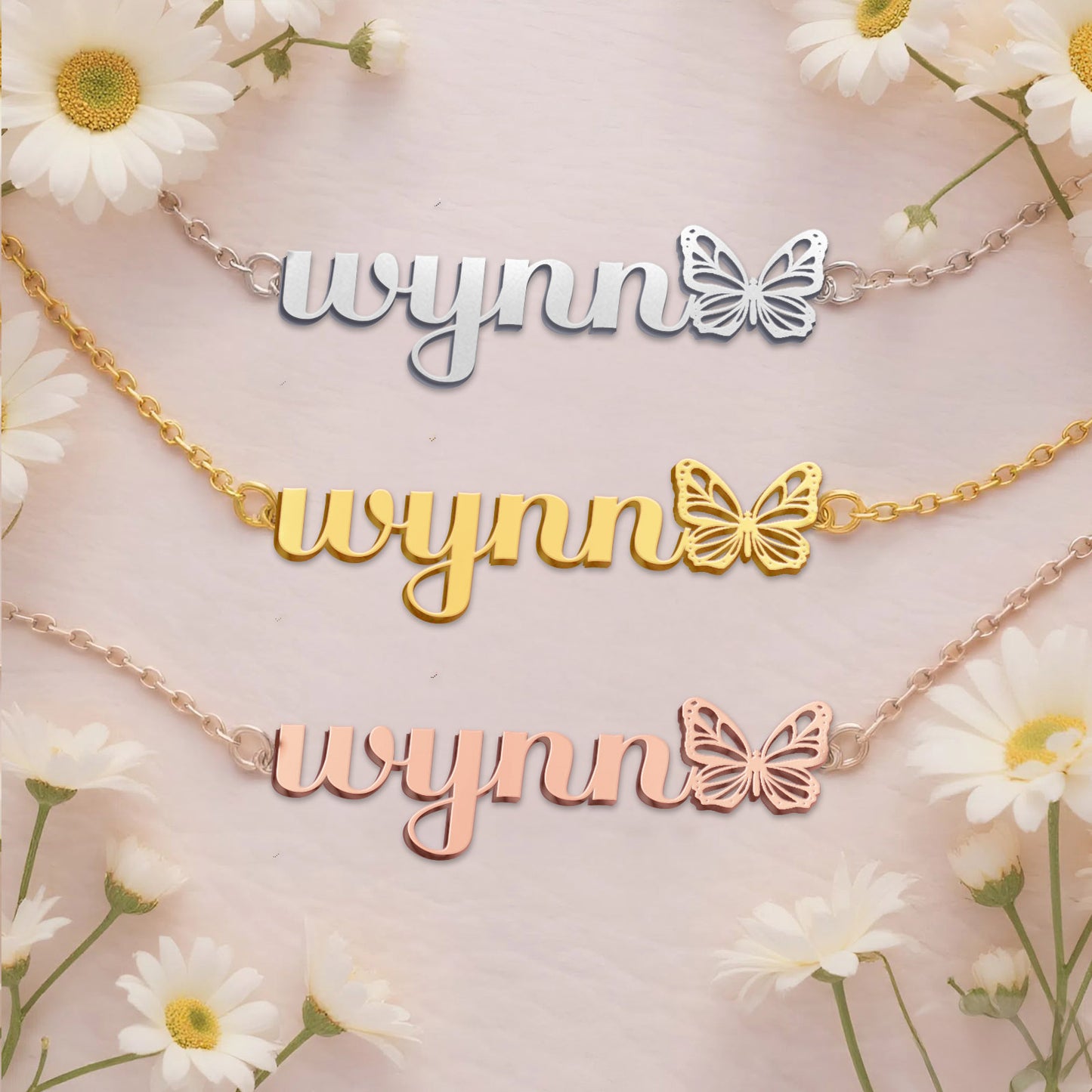 WYNN  TTX22 Personalized Name Necklace – Perfect Gift