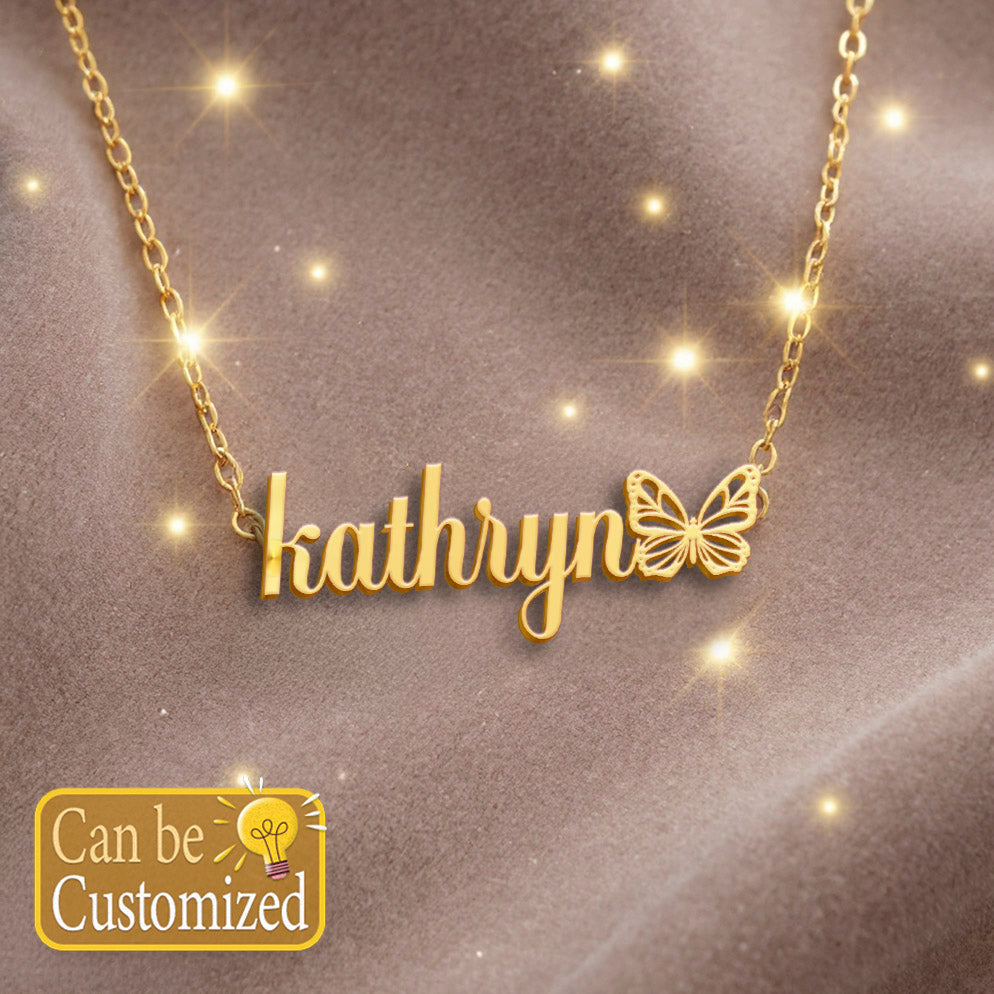 KATHRYN  TTX22 Personalized Name Necklace – Perfect Gift