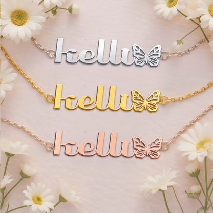 KELLI  TTX22 Personalized Name Necklace – Perfect Gift