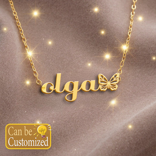 OLGA  TTX22 Personalized Name Necklace – Perfect Gift