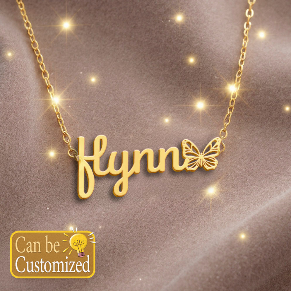 FLYNN  TTL01 Personalized Name Necklace – Perfect Gift