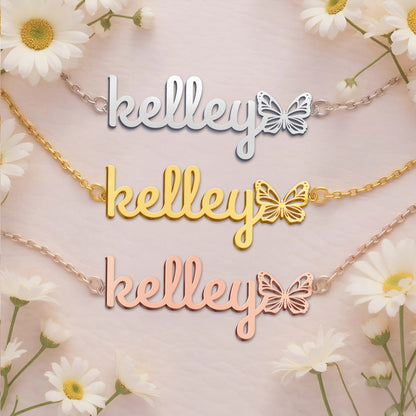 KELLEY  TTL01 Personalized Name Necklace – Perfect Gift