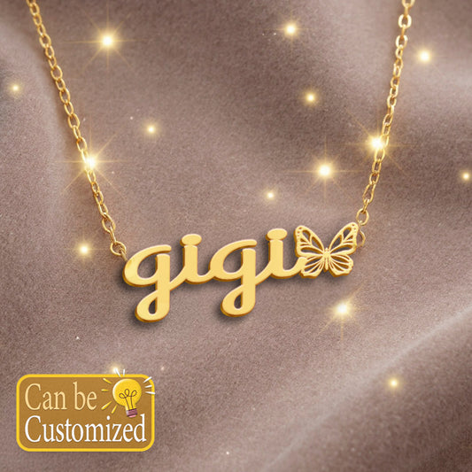 GIGI  TTL01 Personalized Name Necklace – Perfect Gift