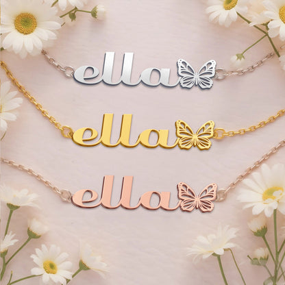 ELLA  TTX22 Personalized Name Necklace – Perfect Gift