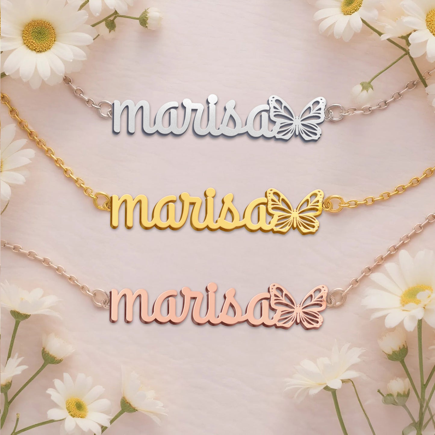 MARISA  TTL01 Personalized Name Necklace – Perfect Gift
