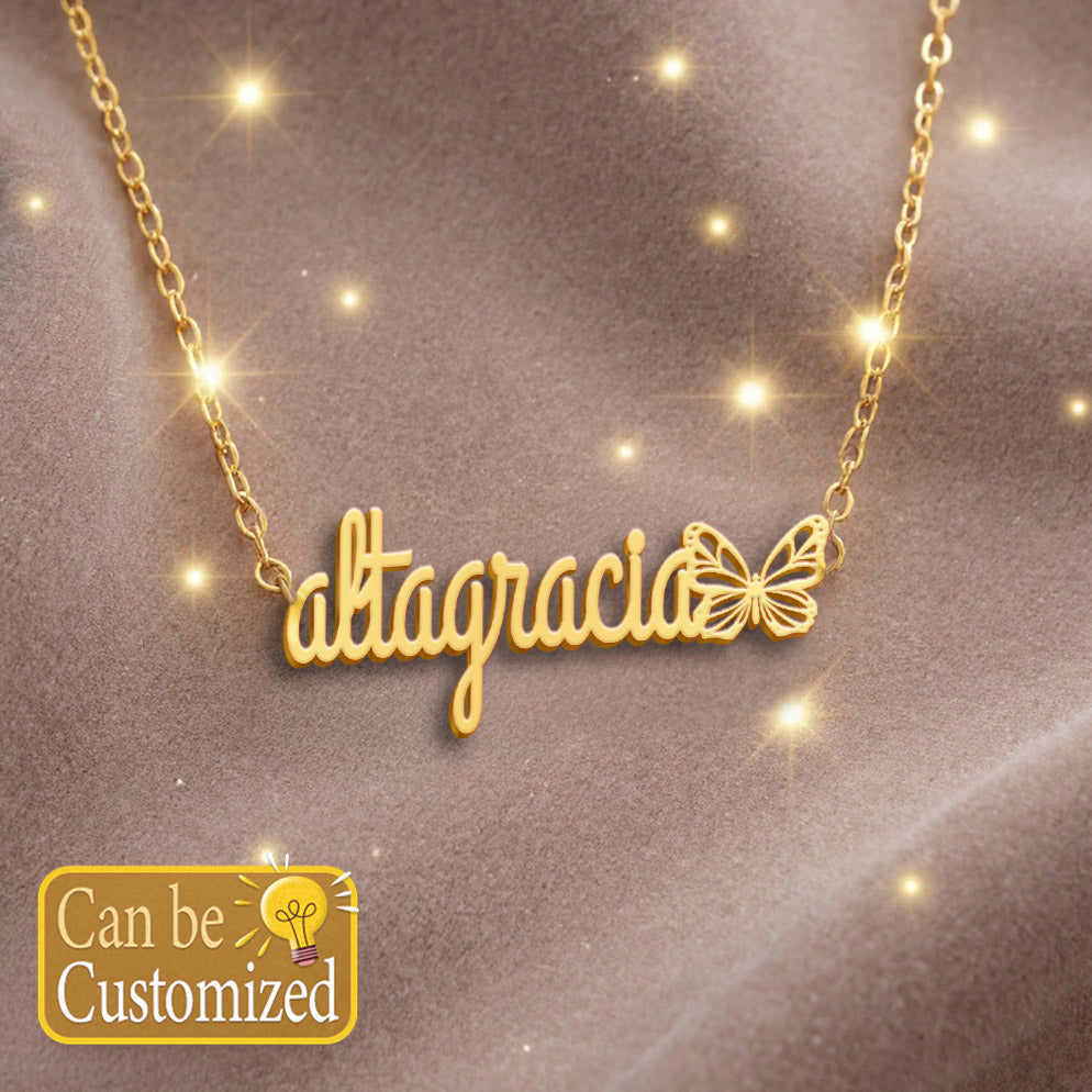 ALTAGRACIA  TTL01 Personalized Name Necklace – Perfect Gift