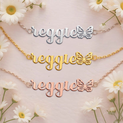 REGGIE  TTX22 Personalized Name Necklace – Perfect Gift