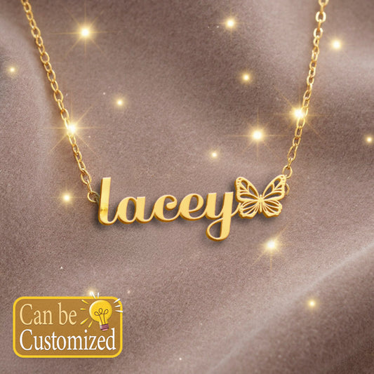 LACEY  TTX22 Personalized Name Necklace – Perfect Gift