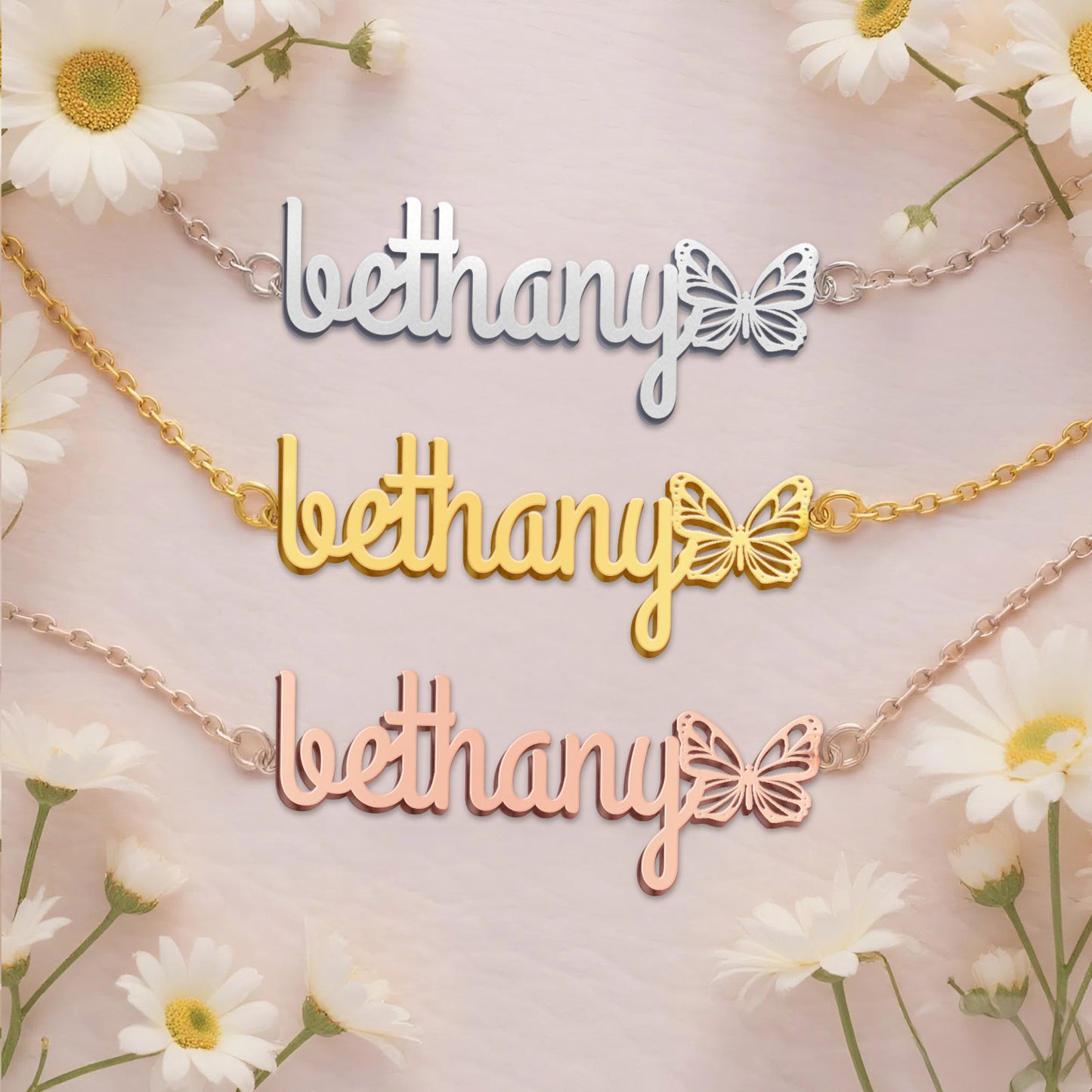 BETHANY  TTL01 Personalized Name Necklace – Perfect Gift