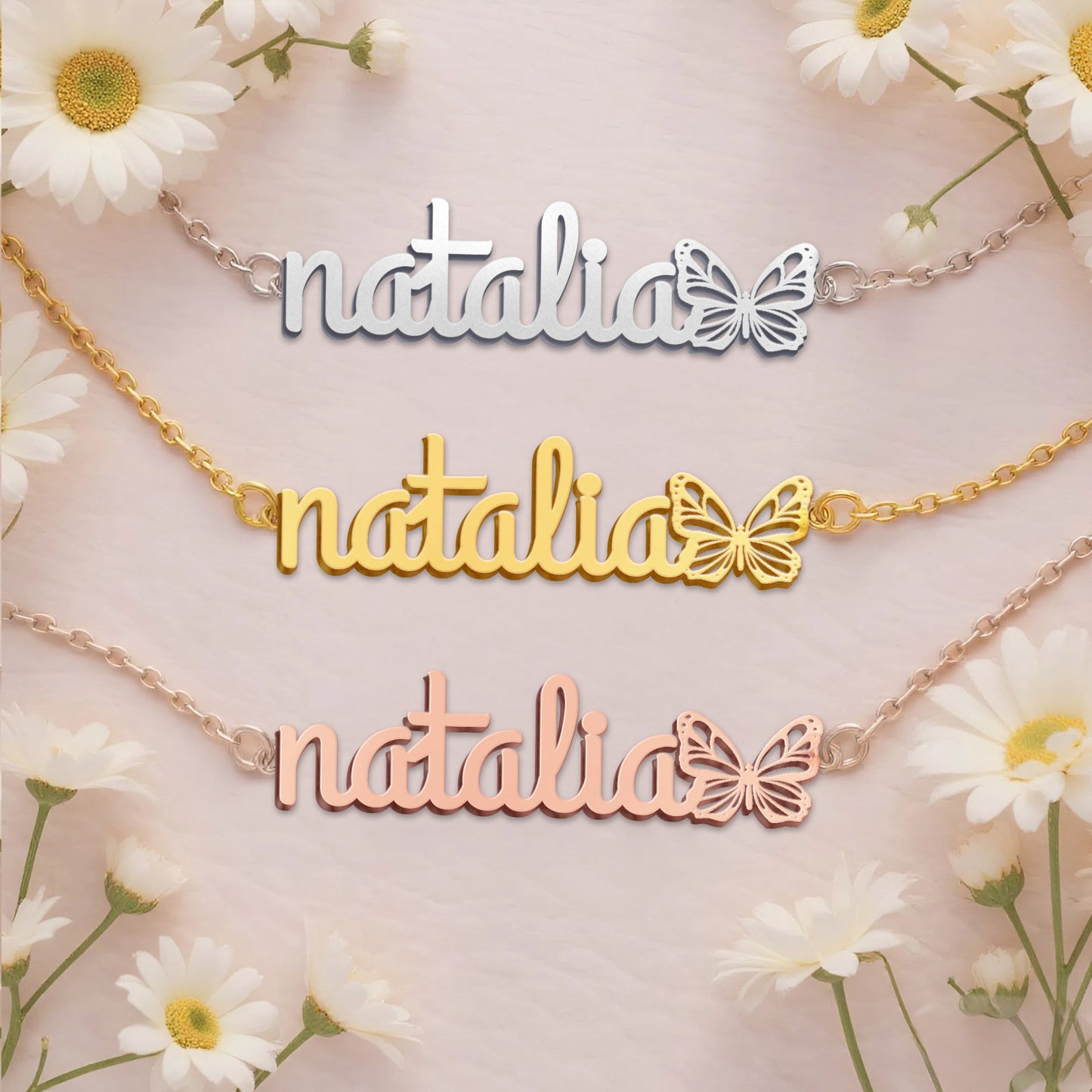 NATALIA  TTL01 Personalized Name Necklace – Perfect Gift