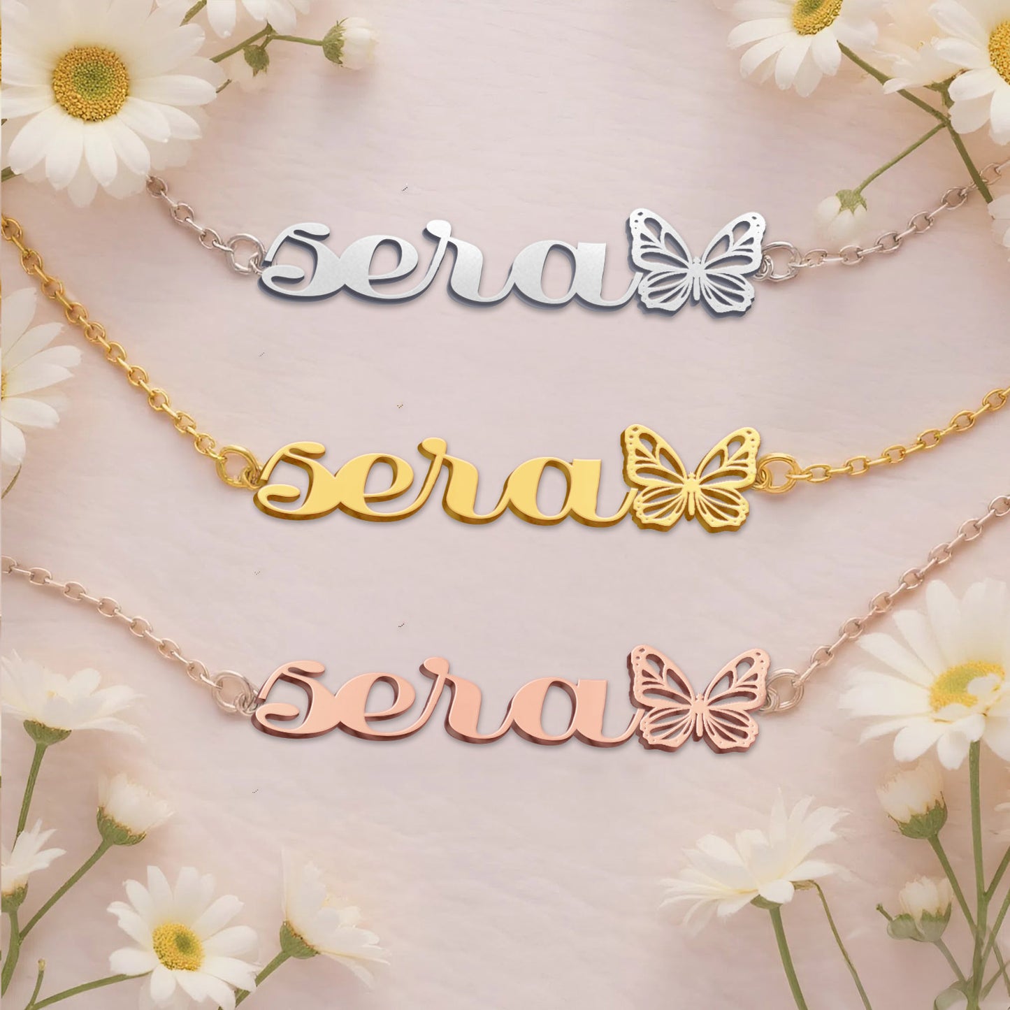 SERA  TTX22 Personalized Name Necklace – Perfect Gift