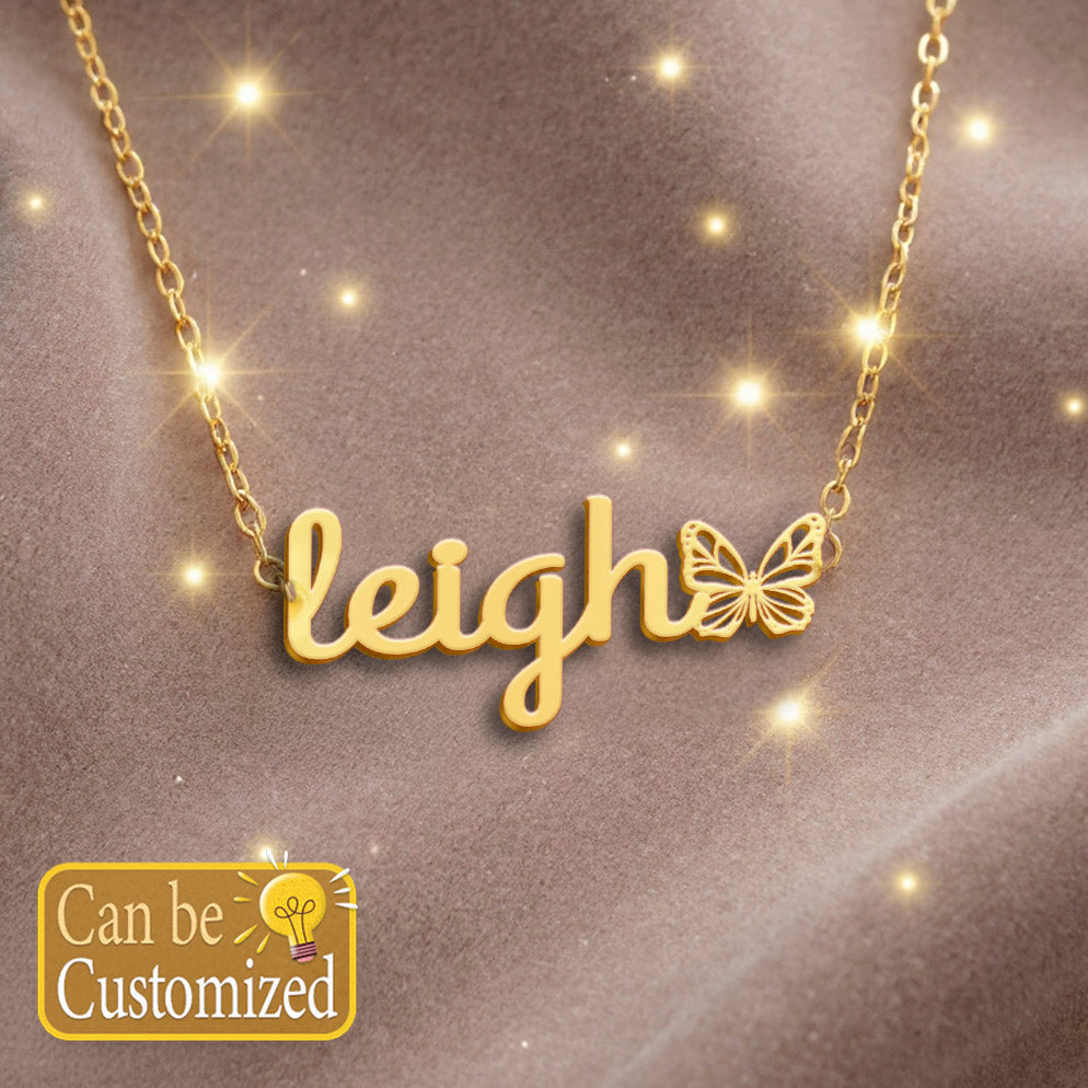 LEIGH  TTL01 Personalized Name Necklace – Perfect Gift