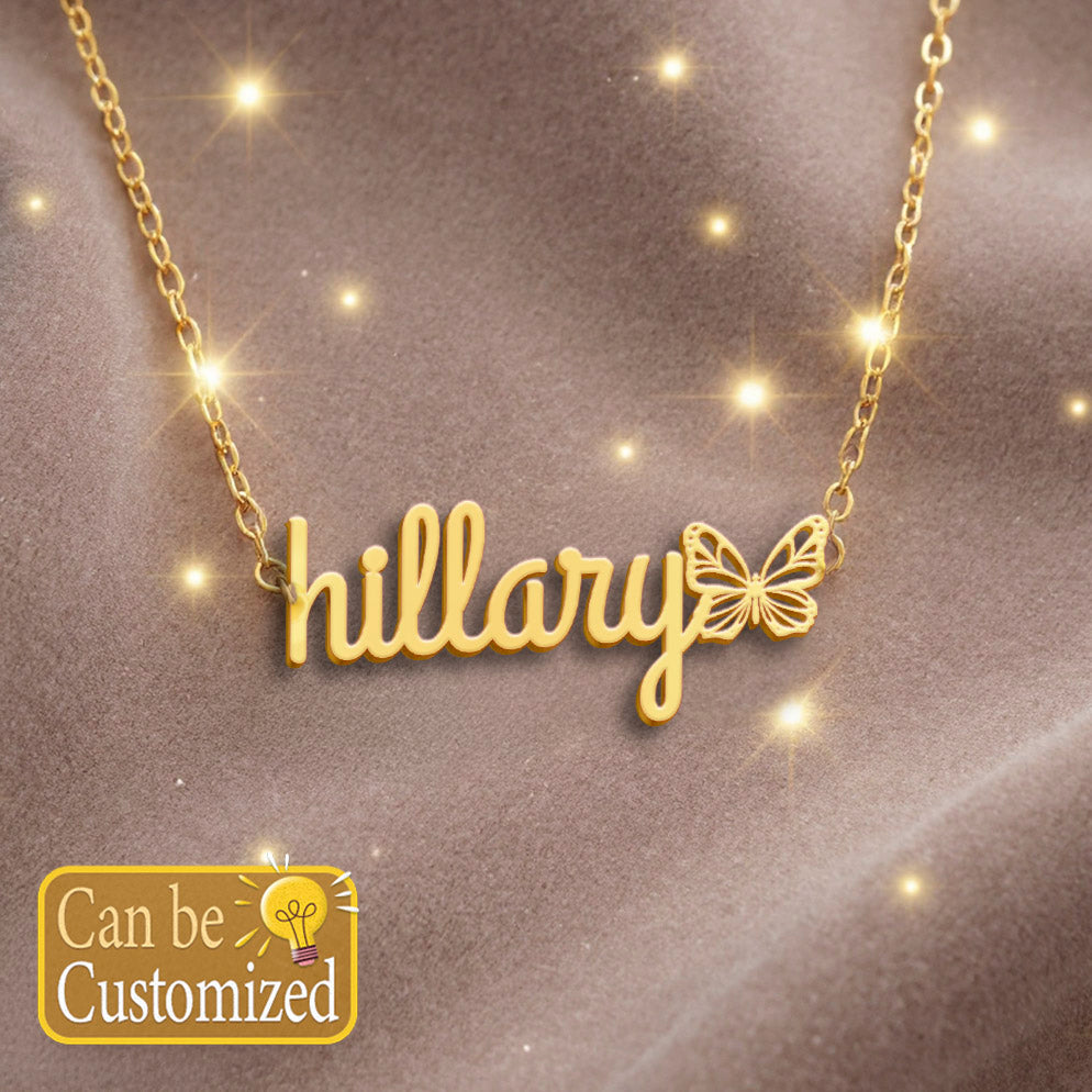 HILLARY  TTL01 Personalized Name Necklace – Perfect Gift