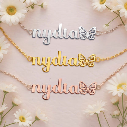 NYDIA  TTX22 Personalized Name Necklace – Perfect Gift