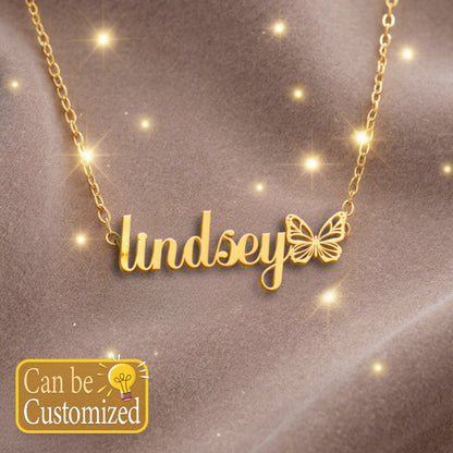 LINDSEY  TTX22 Personalized Name Necklace – Perfect Gift