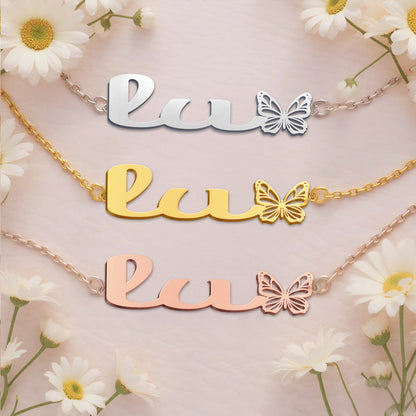 LU  TTL01 Personalized Name Necklace – Perfect Gift