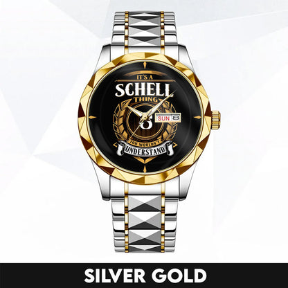 SCHELL H79-02 Thing You Wouldn't Understand Watch – Custom Name & Initial Watch
