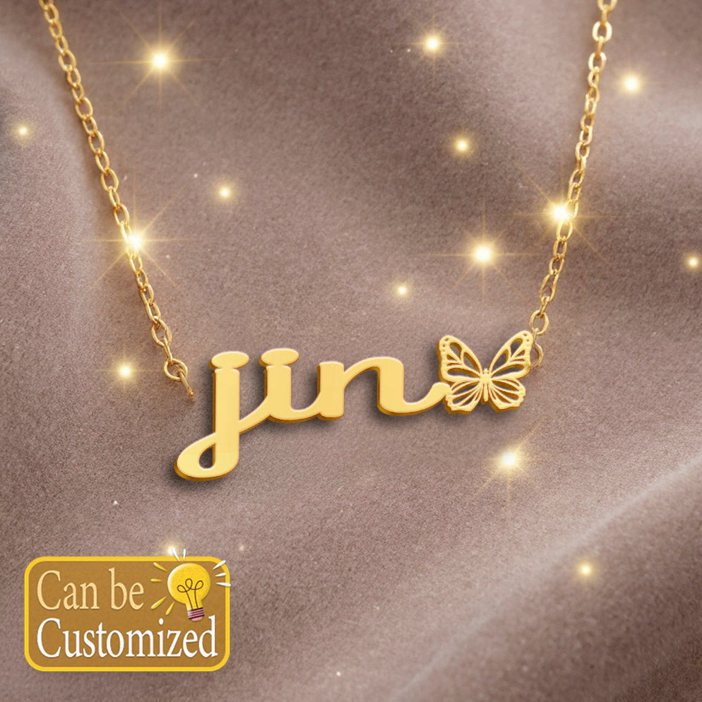 JIN  TTL01 Personalized Name Necklace – Perfect Gift