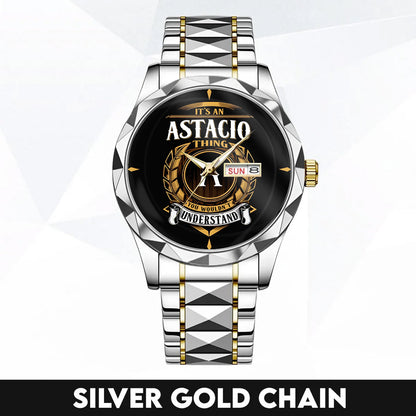 ASTACIO H79-02 Thing You Wouldn't Understand Watch – Custom Name & Initial Watch