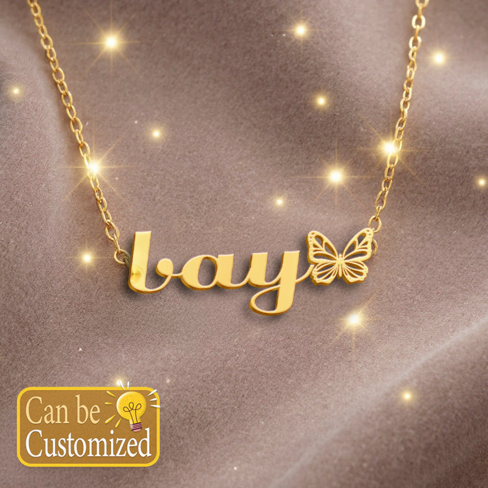 BAY  TTX22 Personalized Name Necklace – Perfect Gift