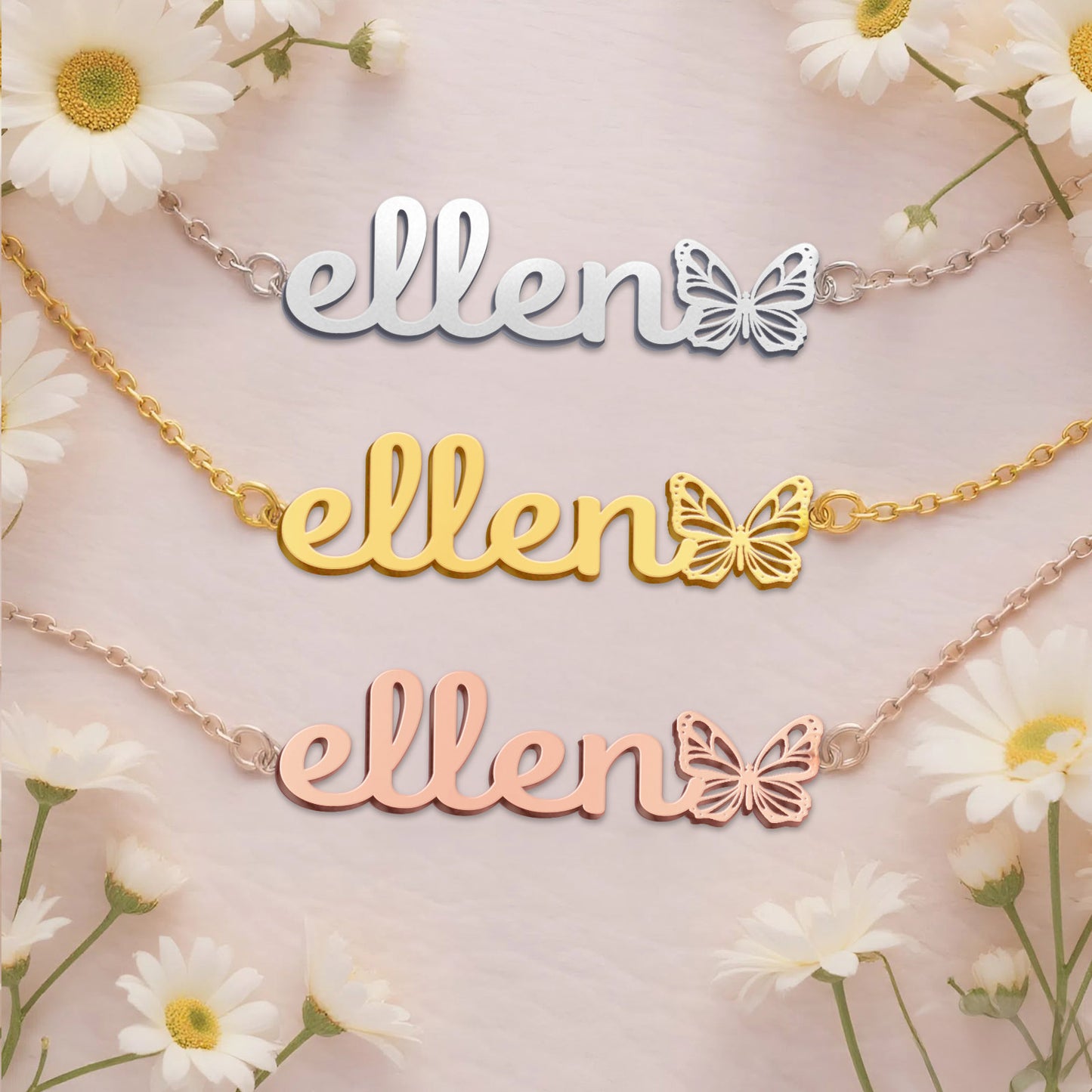 ELLEN  TTL01 Personalized Name Necklace – Perfect Gift