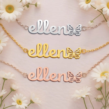 ELLEN  TTL01 Personalized Name Necklace – Perfect Gift