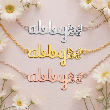 ABBY  TTL01 Personalized Name Necklace – Perfect Gift