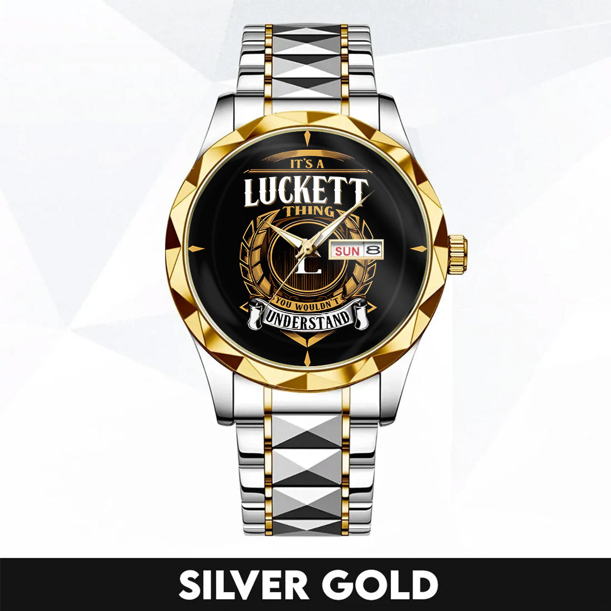 LUCKETT H79-02 Thing You Wouldn't Understand Watch – Custom Name & Initial Watch