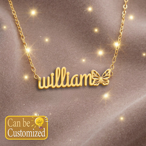 WILLIAM  TTL01 Personalized Name Necklace – Perfect Gift