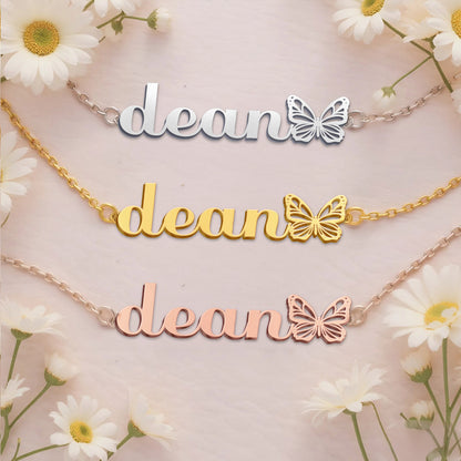 DEAN  TTX22 Personalized Name Necklace – Perfect Gift