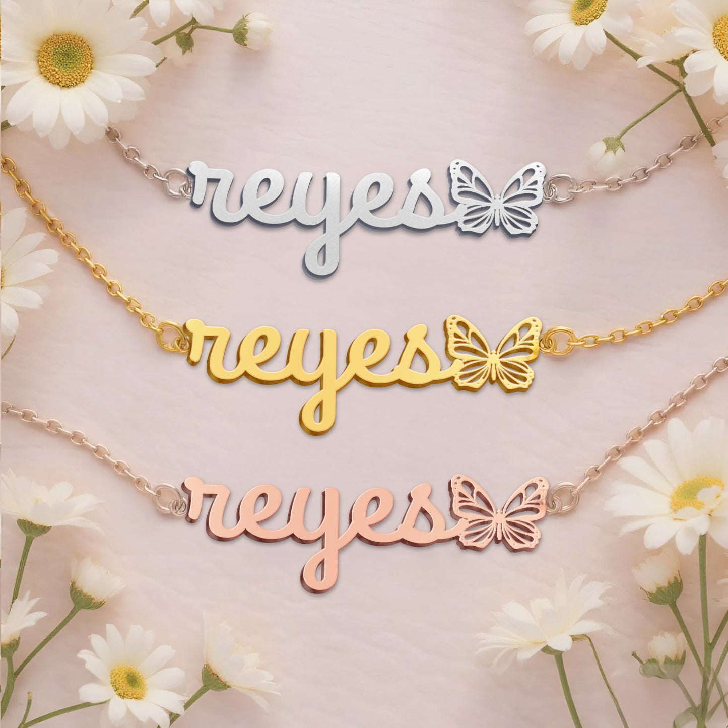 REYES  TTL01 Personalized Name Necklace – Perfect Gift