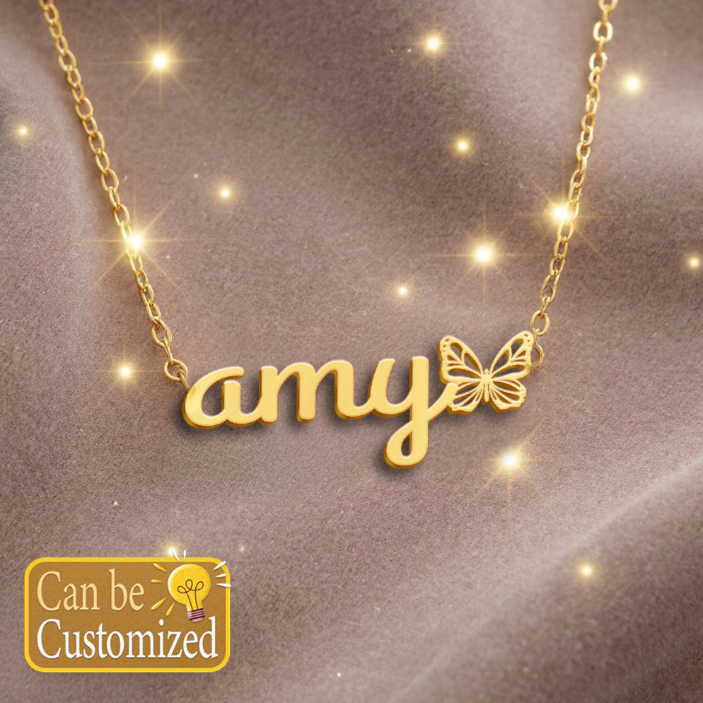 AMY  TTL01 Personalized Name Necklace – Perfect Gift