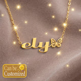 ELY  TTX22 Personalized Name Necklace – Perfect Gift