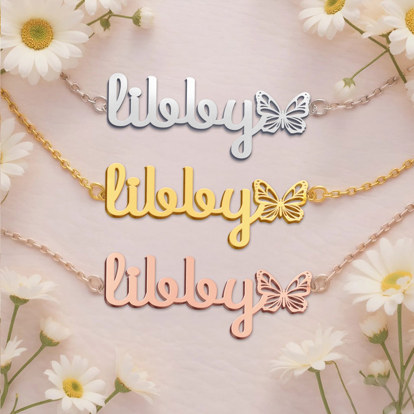 LIBBY  TTL01 Personalized Name Necklace – Perfect Gift