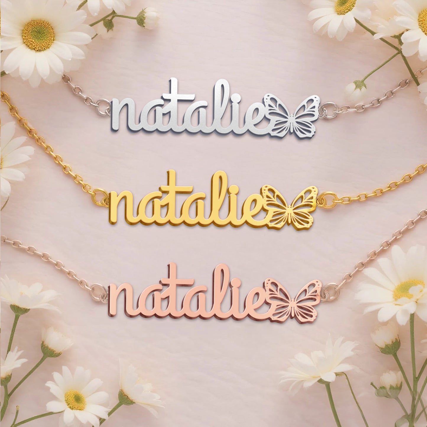 NATALIE  TTL01 Personalized Name Necklace – Perfect Gift